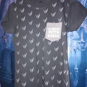 🎉Sleeping With Sirens Pocket Band T-Shirt